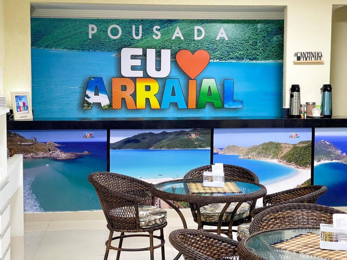Pousada Eu Amo Arraial Арраял-ду-Кабу Экстерьер фото